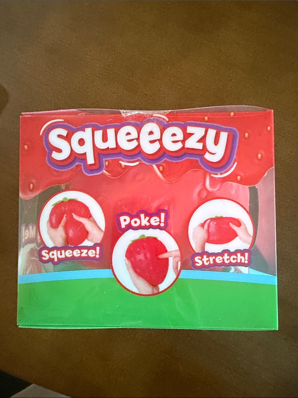 Red Strawberry Squeeze Toy - Party Favor